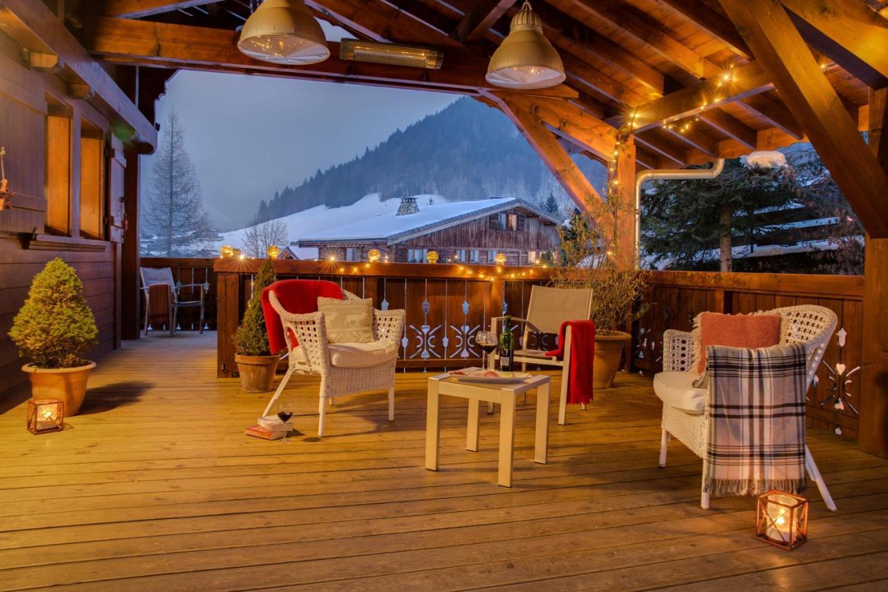 Simply Morzine - Chalet des Montagnes Villa Esterno foto