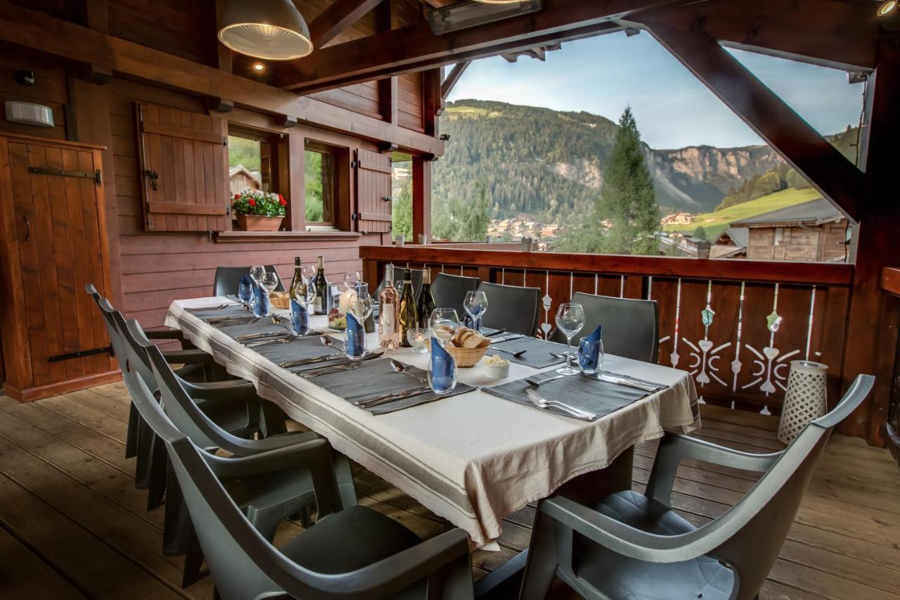 Simply Morzine - Chalet des Montagnes Villa Esterno foto