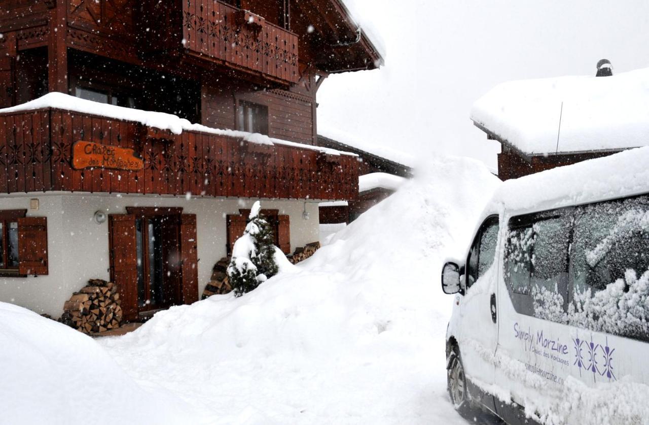 Simply Morzine - Chalet des Montagnes Villa Esterno foto