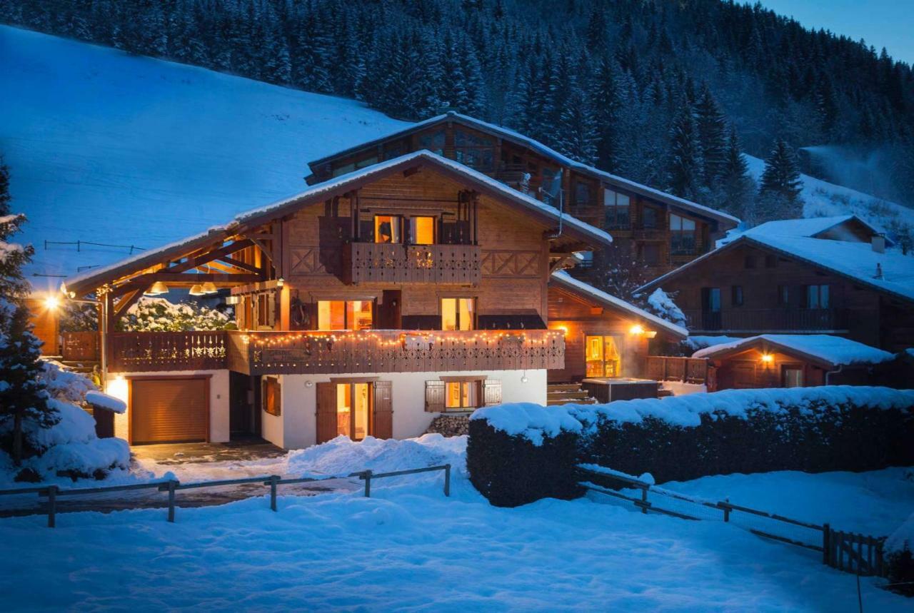 Simply Morzine - Chalet des Montagnes Villa Esterno foto